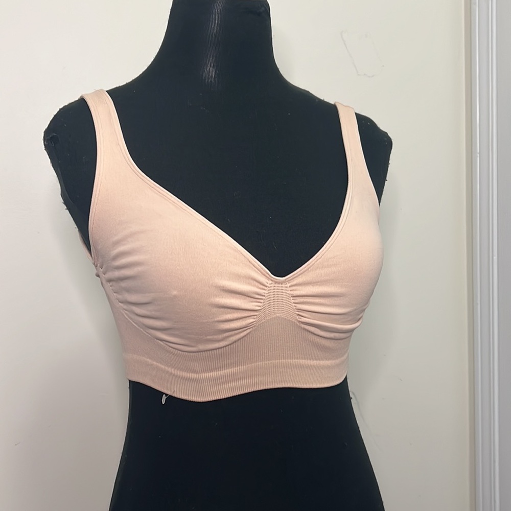 Shear Minimalist Seamless Versatile Bra Size large